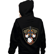 Load image into Gallery viewer, Shirts Zippered Hoodies, Unisex / Small / Black Cuccos Crest
