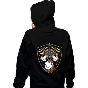 Shirts Zippered Hoodies, Unisex / Small / Black Cuccos Crest