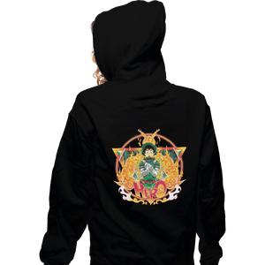 Shirts Zippered Hoodies, Unisex / Small / Black Hero