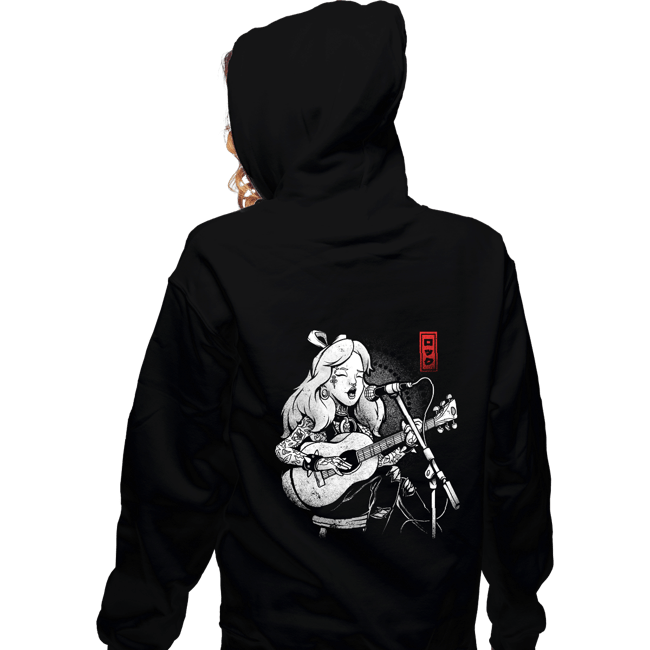 Daily_Deal_Shirts Zippered Hoodies, Unisex / Small / Black Wonderland Song
