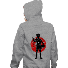 Load image into Gallery viewer, Shirts Zippered Hoodies, Unisex / Small / Sports Grey Crimson Yu Nishinoya
