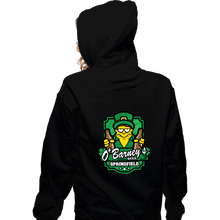 Load image into Gallery viewer, Daily_Deal_Shirts Zippered Hoodies, Unisex / Small / Black O&#39; Barney&#39;s
