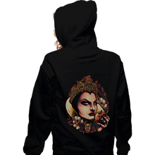 Load image into Gallery viewer, Daily_Deal_Shirts Zippered Hoodies, Unisex / Small / Black The Queen Of Envy

