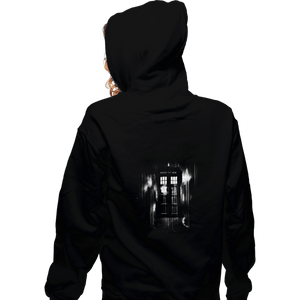 Secret_Shirts Zippered Hoodies, Unisex / Small / Black Time And Space
