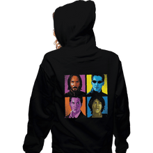 Load image into Gallery viewer, Shirts Zippered Hoodies, Unisex / Small / Black Pop Keanu
