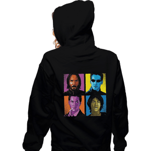 Shirts Zippered Hoodies, Unisex / Small / Black Pop Keanu