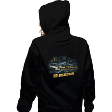 Load image into Gallery viewer, Daily_Deal_Shirts Zippered Hoodies, Unisex / Small / Black To Boldly Gogh
