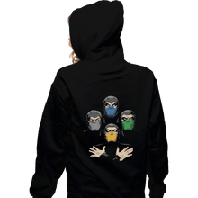 Load image into Gallery viewer, Shirts Zippered Hoodies, Unisex / Small / Black Mortal Rhapsody
