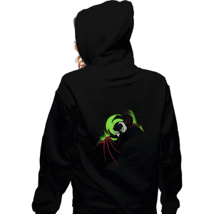 Secret_Shirts Zippered Hoodies, Unisex / Small / Black Hellspawn Series