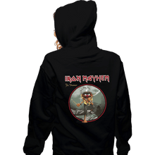 Load image into Gallery viewer, Daily_Deal_Shirts Zippered Hoodies, Unisex / Small / Black Iron Mayhem
