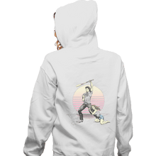 Load image into Gallery viewer, Shirts Pullover Hoodies, Unisex / Small / White Eastbound And Down
