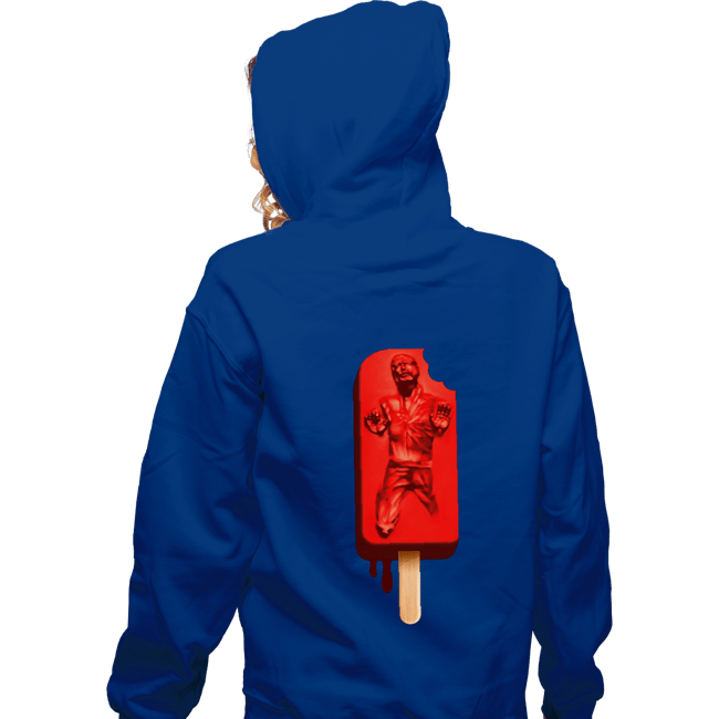 Daily_Deal_Shirts Zippered Hoodies, Unisex / Small / Royal Blue Han Pop