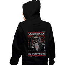 Load image into Gallery viewer, Daily_Deal_Shirts Zippered Hoodies, Unisex / Small / Black A Very Cyber Christmas
