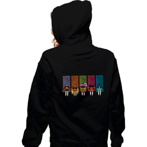 Daily_Deal_Shirts Zippered Hoodies, Unisex / Small / Black Reservoir Mayhem