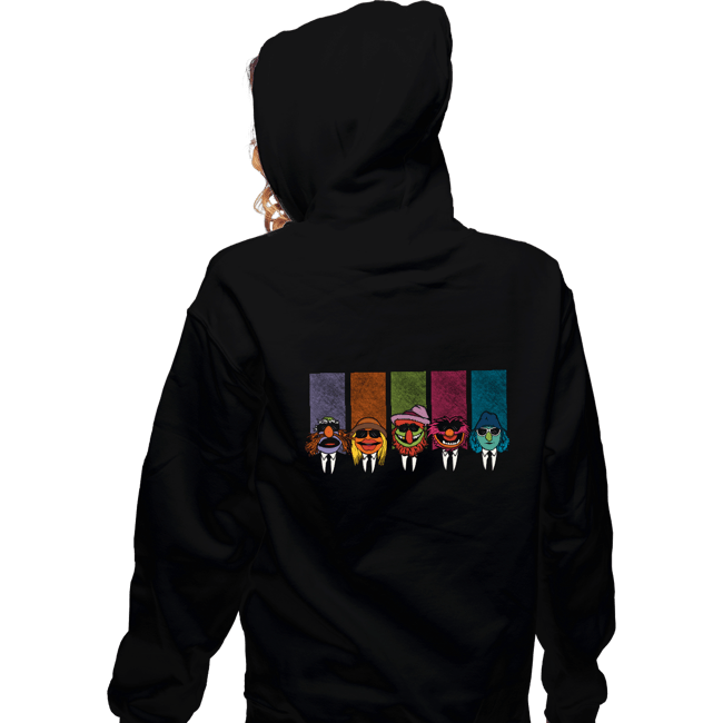 Daily_Deal_Shirts Zippered Hoodies, Unisex / Small / Black Reservoir Mayhem