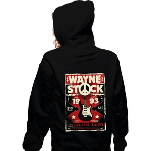 Secret_Shirts Zippered Hoodies, Unisex / Small / Black Wayne Stock