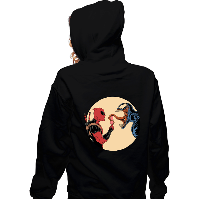 Last_Chance_Shirts Zippered Hoodies, Unisex / Small / Black Venom Ice Cream
