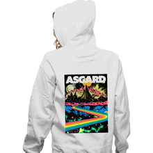 Load image into Gallery viewer, Secret_Shirts Zippered Hoodies, Unisex / Small / White Come Visit Asgard
