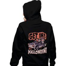 Load image into Gallery viewer, Shirts Zippered Hoodies, Unisex / Small / Black Get In It&#39;s Halloween
