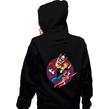 Load image into Gallery viewer, Daily_Deal_Shirts Zippered Hoodies, Unisex / Small / Black Invincirama
