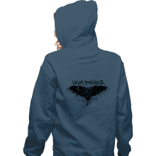 Load image into Gallery viewer, Shirts Zippered Hoodies, Unisex / Small / Indigo Blue Valar Morghulis
