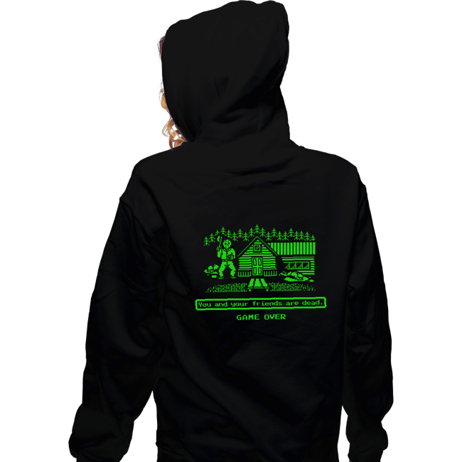 Daily_Deal_Shirts Zippered Hoodies, Unisex / Small / Black You And Your Friends Are Dead