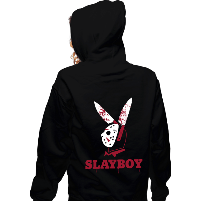 Secret_Shirts Zippered Hoodies, Unisex / Small / Black Slay Boy