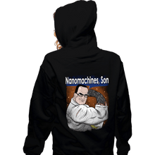 Load image into Gallery viewer, Daily_Deal_Shirts Zippered Hoodies, Unisex / Small / Black Nanomachines, Son
