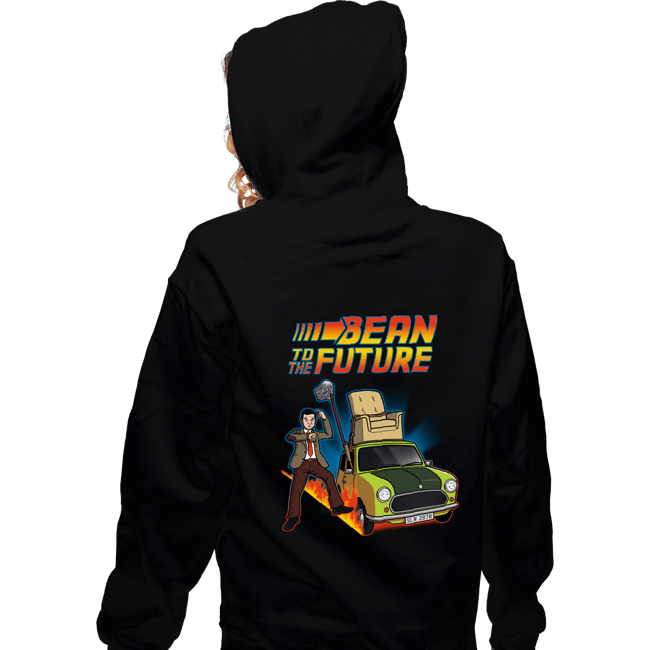 Daily_Deal_Shirts Zippered Hoodies, Unisex / Small / Black Bean To The Future