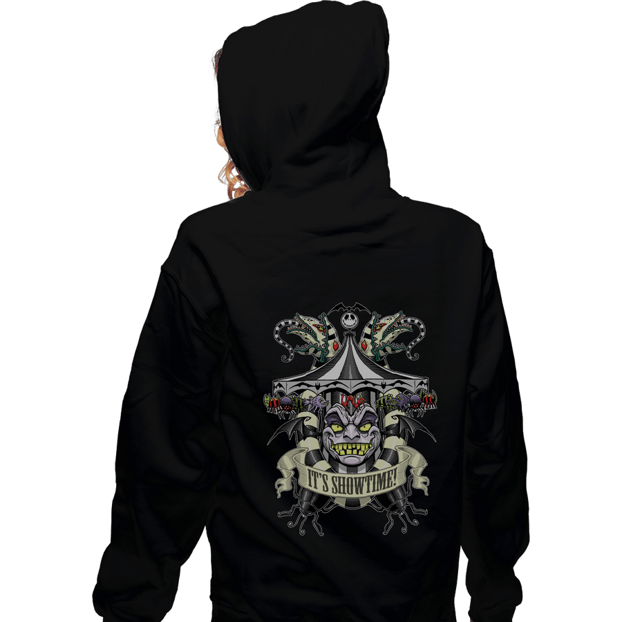 Shirts Zippered Hoodies, Unisex / Small / Black Showtime!