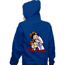 Load image into Gallery viewer, Shirts Zippered Hoodies, Unisex / Small / Royal Blue Pam &amp; Jim
