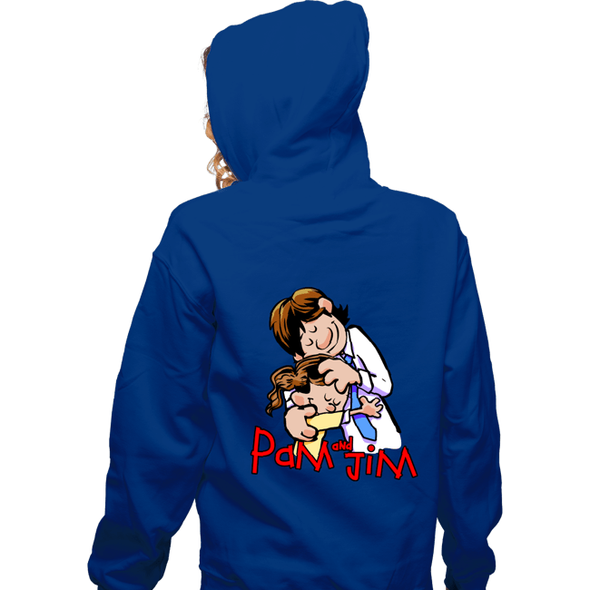 Shirts Zippered Hoodies, Unisex / Small / Royal Blue Pam & Jim