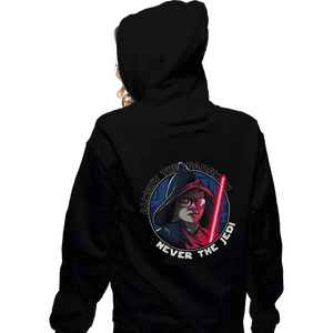 Secret_Shirts Zippered Hoodies, Unisex / Small / Black Always The Padawan