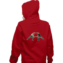 Load image into Gallery viewer, Shirts Zippered Hoodies, Unisex / Small / Red 80s Fusion
