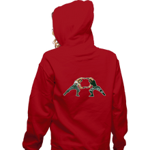 Load image into Gallery viewer, Shirts Zippered Hoodies, Unisex / Small / Red 80s Fusion
