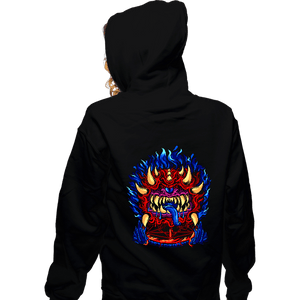Daily_Deal_Shirts Zippered Hoodies, Unisex / Small / Black Pits Of Heck
