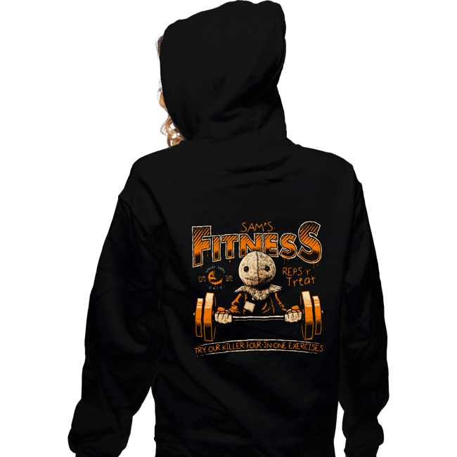 Daily_Deal_Shirts Zippered Hoodies, Unisex / Small / Black Sam's Fitness