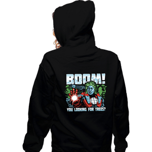 Secret_Shirts Zippered Hoodies, Unisex / Small / Black The Captain Machine