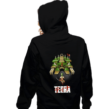 Load image into Gallery viewer, Daily_Deal_Shirts Zippered Hoodies, Unisex / Small / Black Terra
