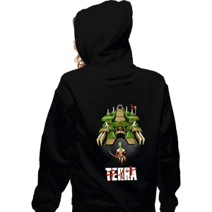 Daily_Deal_Shirts Zippered Hoodies, Unisex / Small / Black Terra