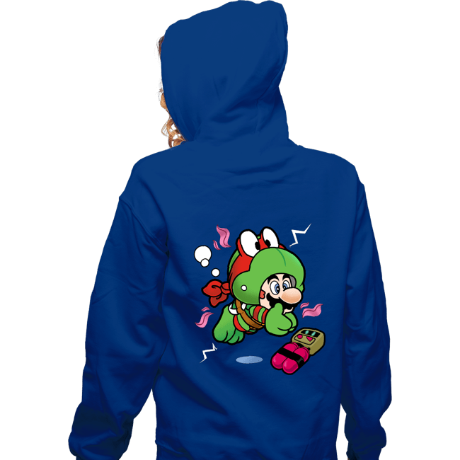 Shirts Zippered Hoodies, Unisex / Small / Royal Blue Super Raph Suit