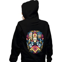 Load image into Gallery viewer, Daily_Deal_Shirts Zippered Hoodies, Unisex / Small / Black Papa Caramba
