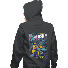 Load image into Gallery viewer, Shirts Zippered Hoodies, Unisex / Small / Dark Heather Wolverine VS Slash
