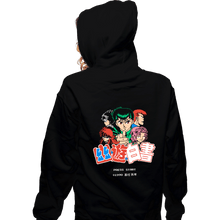 Load image into Gallery viewer, Daily_Deal_Shirts Zippered Hoodies, Unisex / Small / Black Yu Yu Pixels
