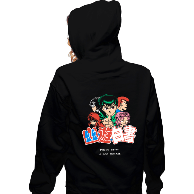 Daily_Deal_Shirts Zippered Hoodies, Unisex / Small / Black Yu Yu Pixels