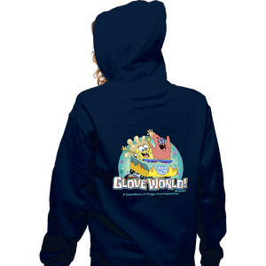 Secret_Shirts Zippered Hoodies, Unisex / Small / Navy Glove World