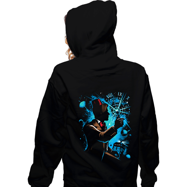 Daily_Deal_Shirts Zippered Hoodies, Unisex / Small / Black The 11th Doctor