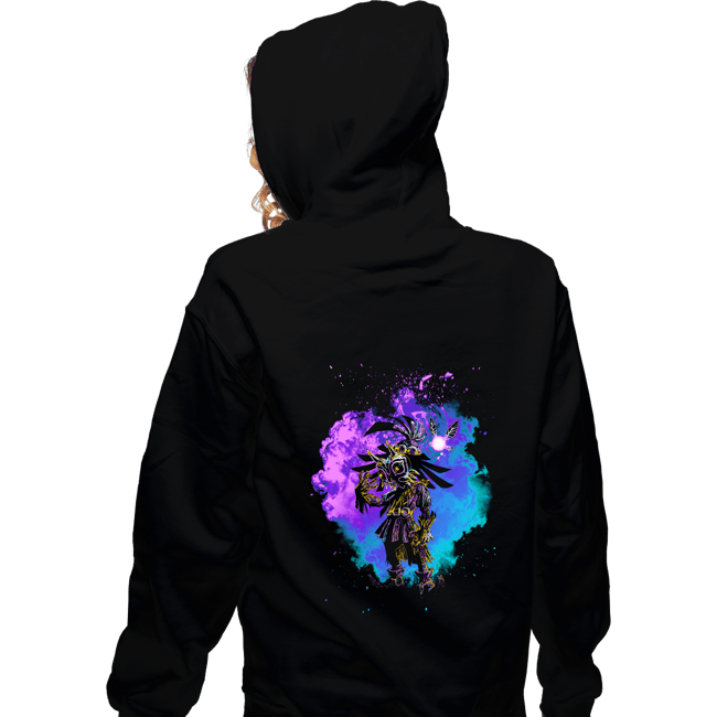 Daily_Deal_Shirts Zippered Hoodies, Unisex / Small / Black Soul Of The Kid
