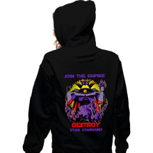 Load image into Gallery viewer, Daily_Deal_Shirts Zippered Hoodies, Unisex / Small / Black Join The Empire
