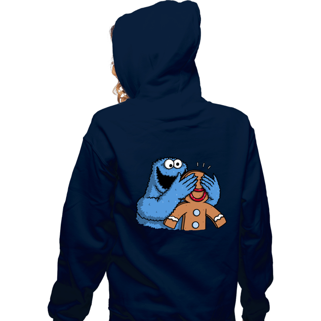 Secret_Shirts Zippered Hoodies, Unisex / Small / Navy Monstrous Surprise